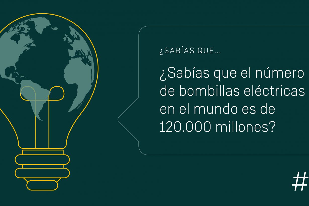 ¿Sabías que hay más de 120.000 millones de bombillas en todo el mundo?