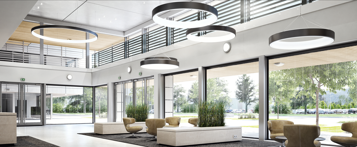 Reduce el consumo energético de los edificios con luminarias DALI gracias a ABB i-bus® KNX