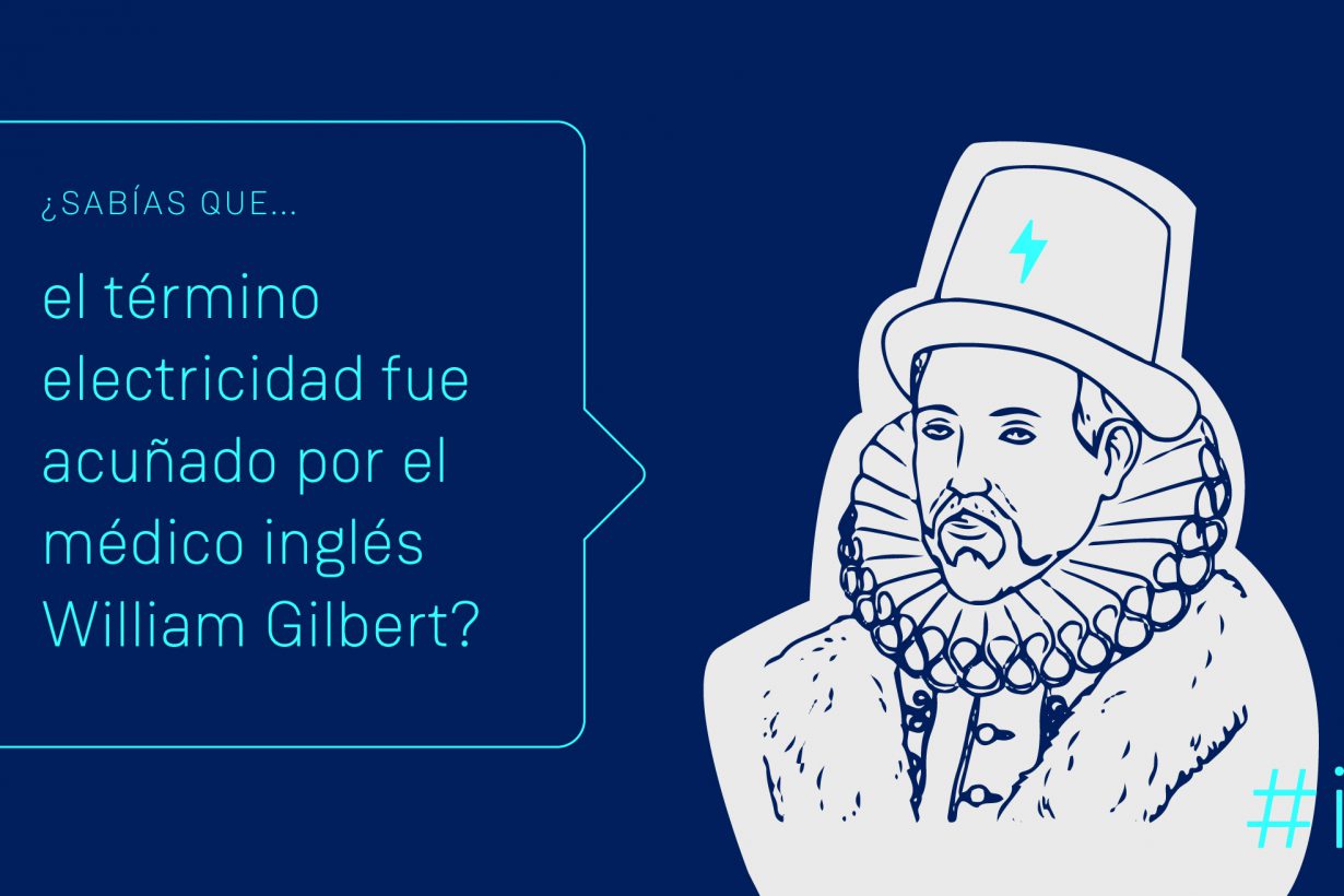 ¿Sabías que el término "electricidad" fue acuñado por el médico inglés, William Gilbert?