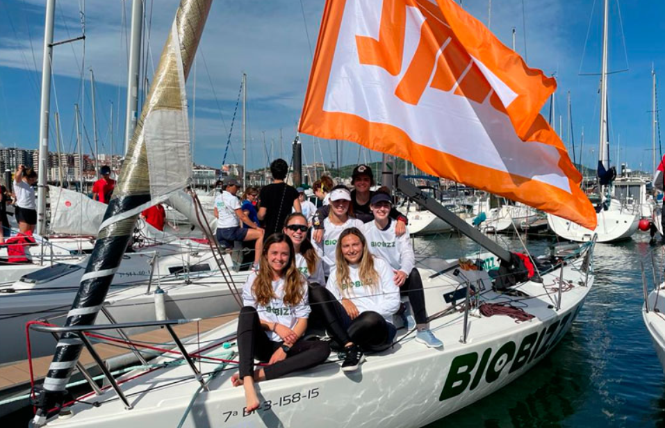 El velero BIOBIZZ, con patrocinio SPIT, lidera la “EKP International Women’s Sailing Cup”