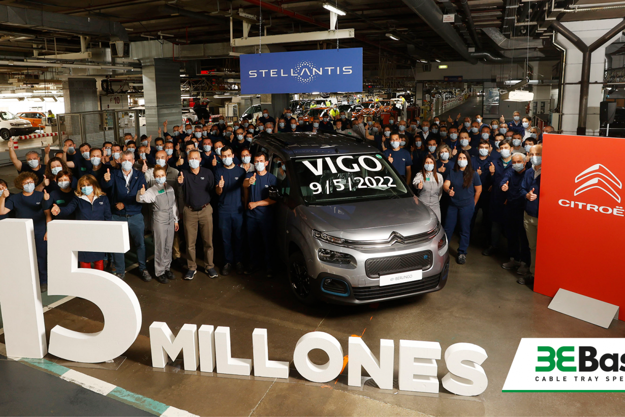 Basor ayuda a la Planta de Fabricación de vehículos Stellantis a alcanzar los 15 millones de vehículos producidos