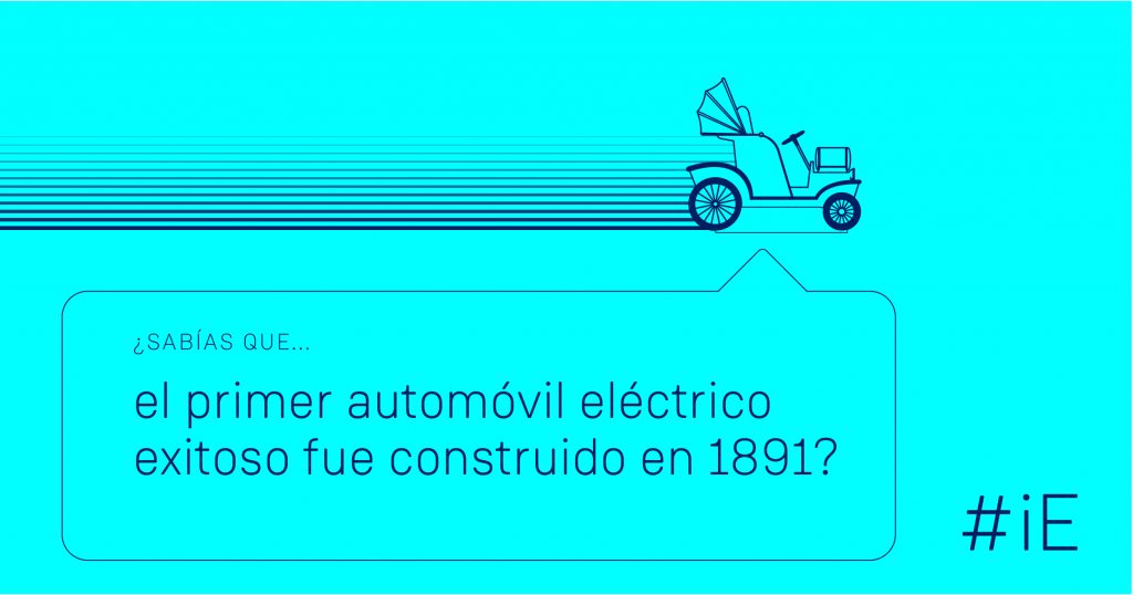 ¿Sabías que el primer vehículo eléctrico exitoso fue fabricado en 1891
