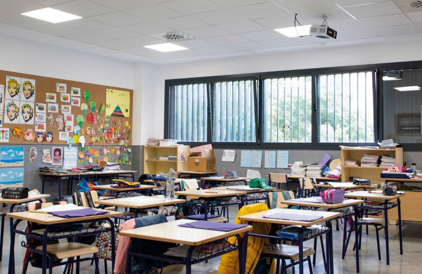 Iluminación en aulas y centros educativos con Prilux: un indicador directo de la productividad