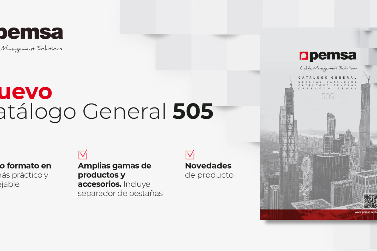 Nuevo Catálogo General de Pemsa, todas sus soluciones en un nuevo formato unificado, más práctico y manejable