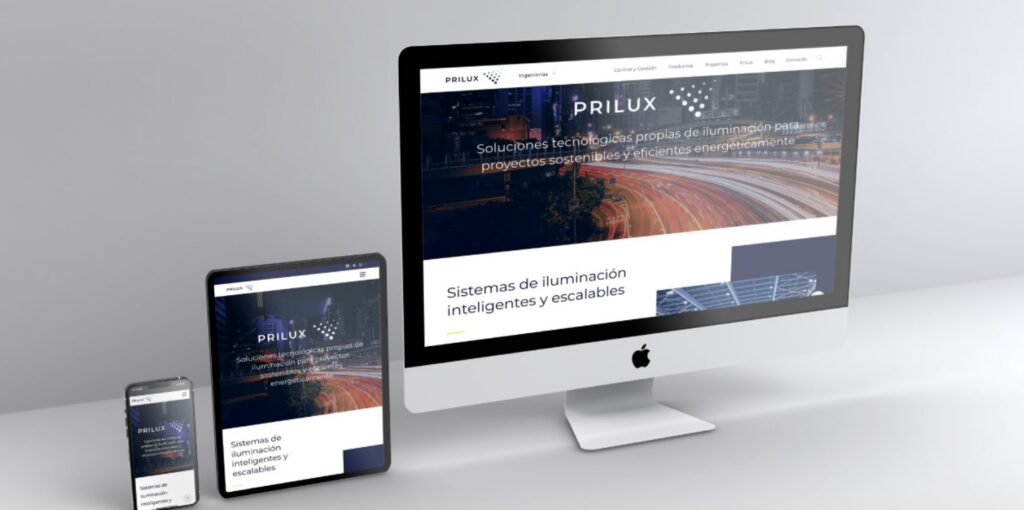 Prilux se renueva: nueva imagen corporativa y página web