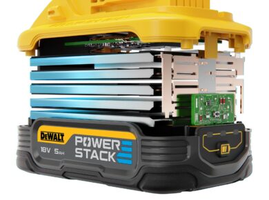 DEWALT® presenta una nueva dimensión sin cable: la batería POWERSTACK™ de 18V 5Ah con una tecnología revolucionaria gracias a sus celdas de bolsa