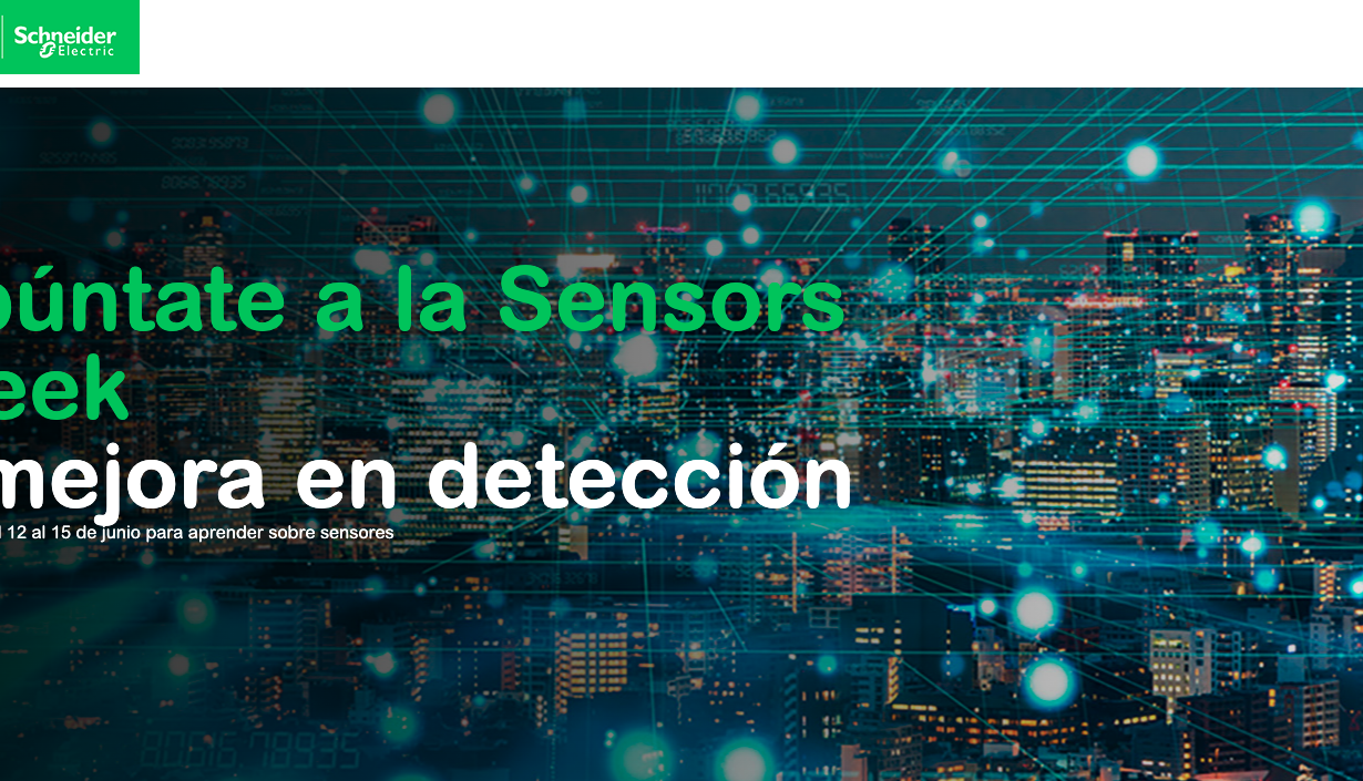 Los sensores en el corazón de la transformación digital: Schneider Electric organiza la Sensor Week 2023