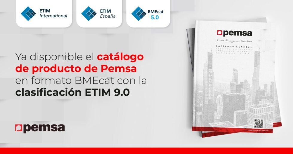 Pemsa actualiza sus productos a la versión 9.0 de la Clasificación ETIM