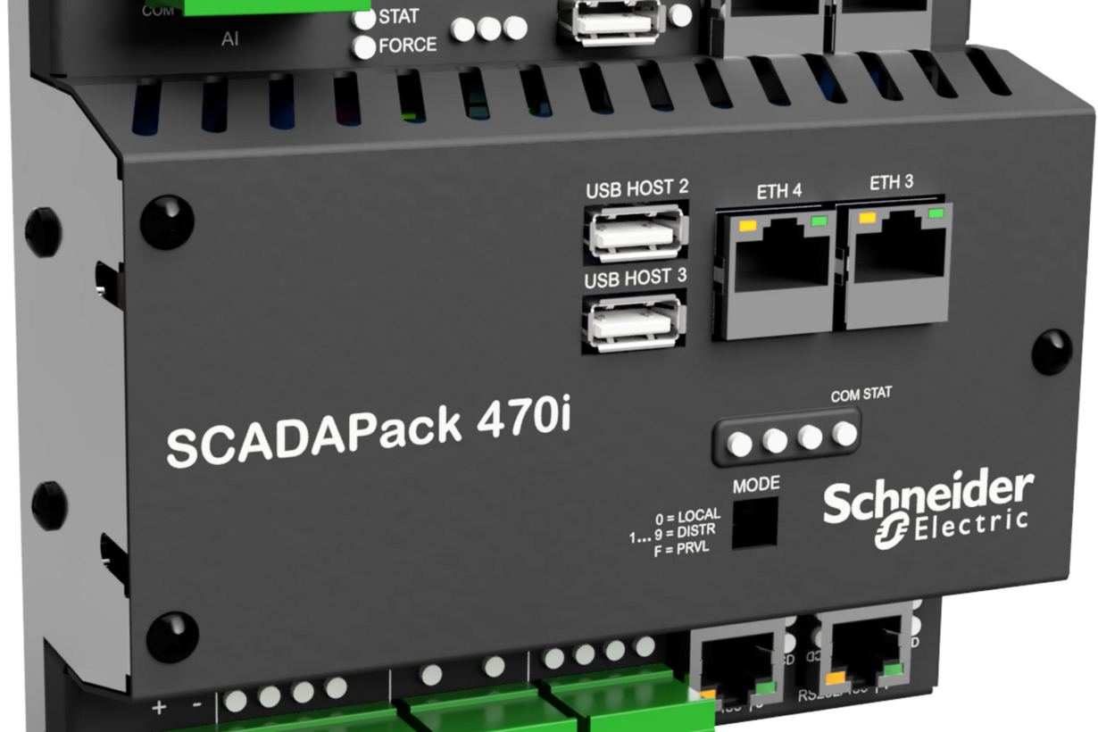 Schneider Electric lanza dos nuevos controladores SCADAPack Smart RTU con Linux integrado