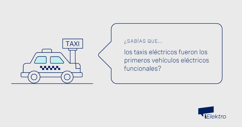¿Sabías que los taxis eléctricos fueron los primeros vehículos eléctrico funcionales