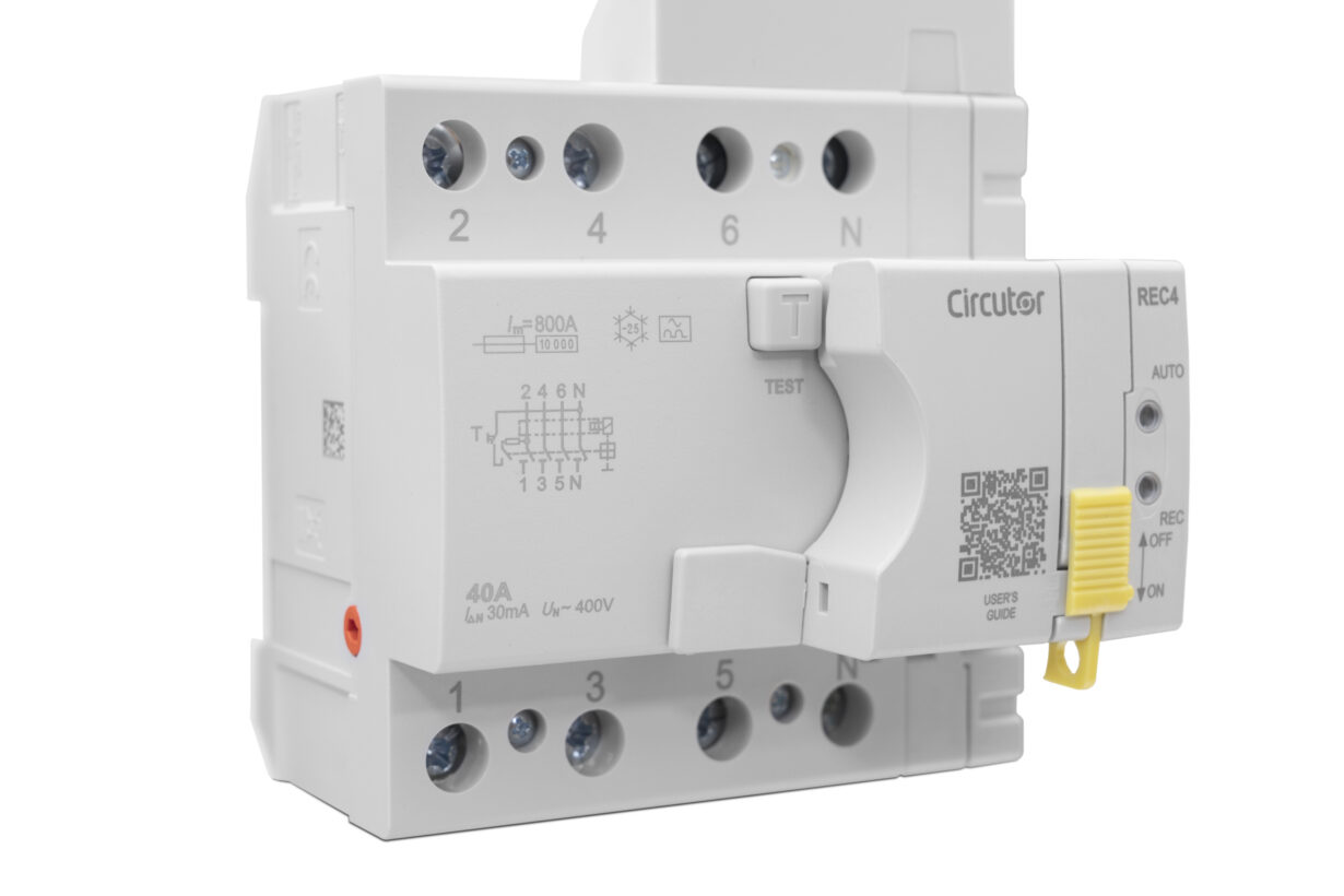 CIRCUTOR presenta REC4: Protección diferencial inteligente para garantizar la continuidad del servicio eléctrico en tu hogar