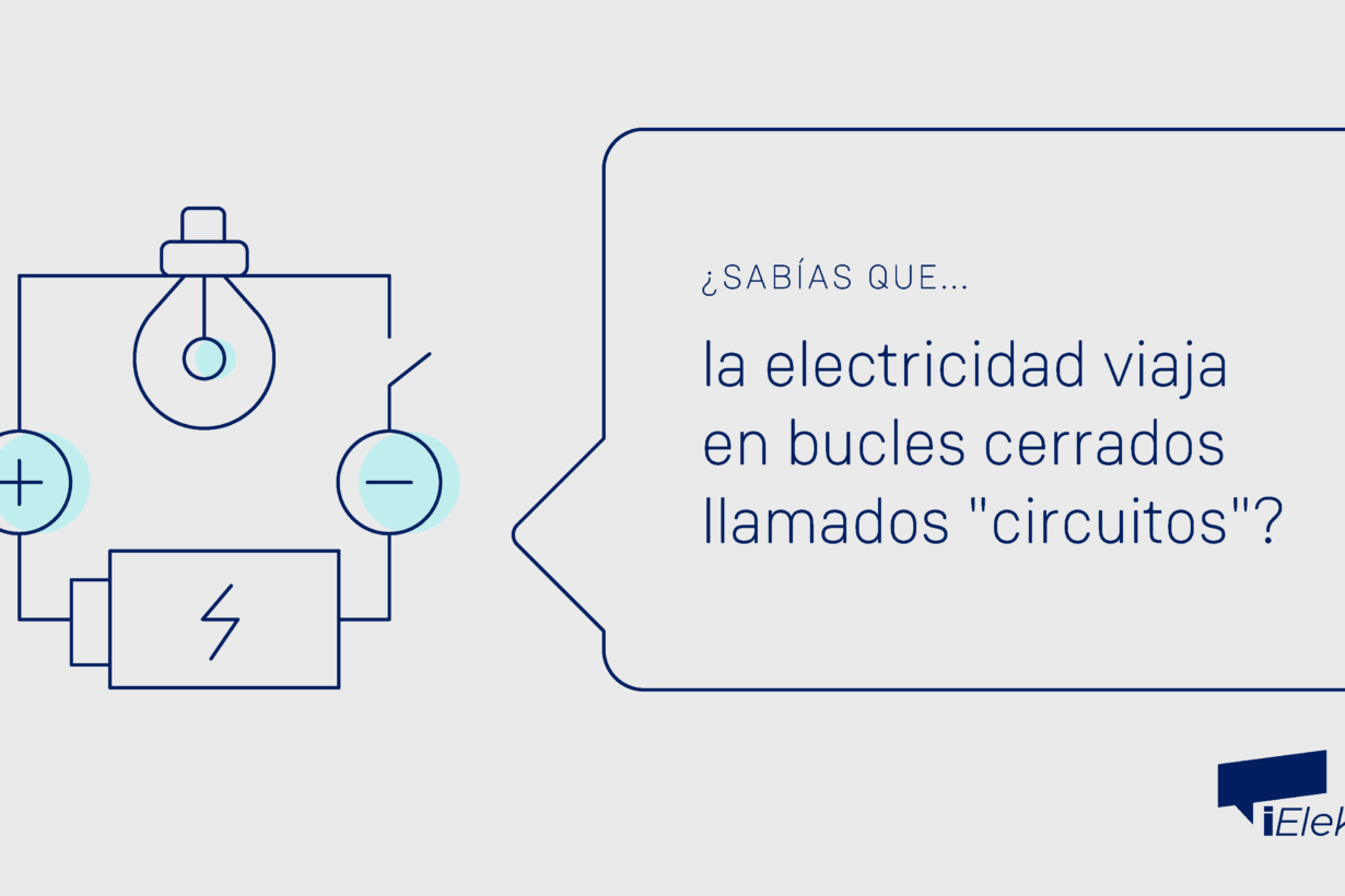 Sabías que la electricidad viaja en bucles cerrados llamados circuitos