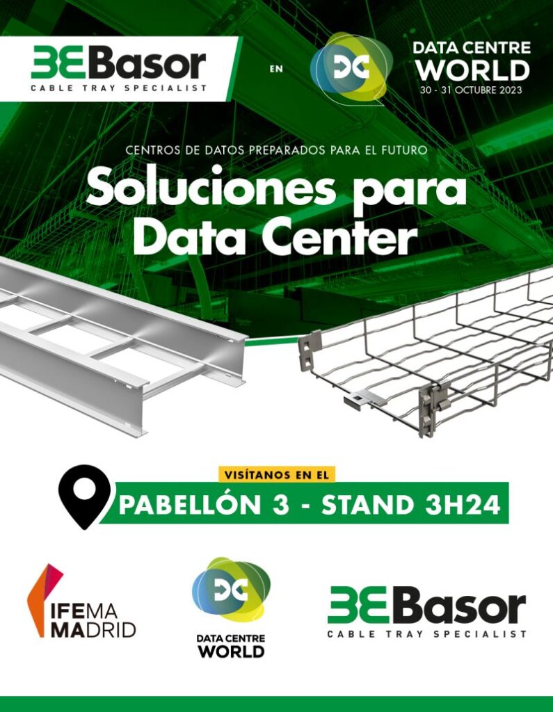 BASOR Electric acude a Data Centre World Madrid 2023