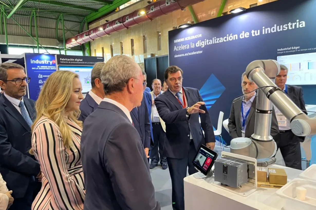 Siemens impulsa su porfolio de soluciones digitales Xcelerator en el Congreso Nacional de Industria y Pyme