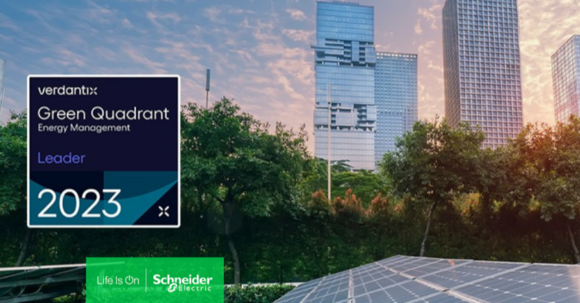 Schneider Electric reconocida como líder en software de gestión de la energía por una firma de investigación independiente