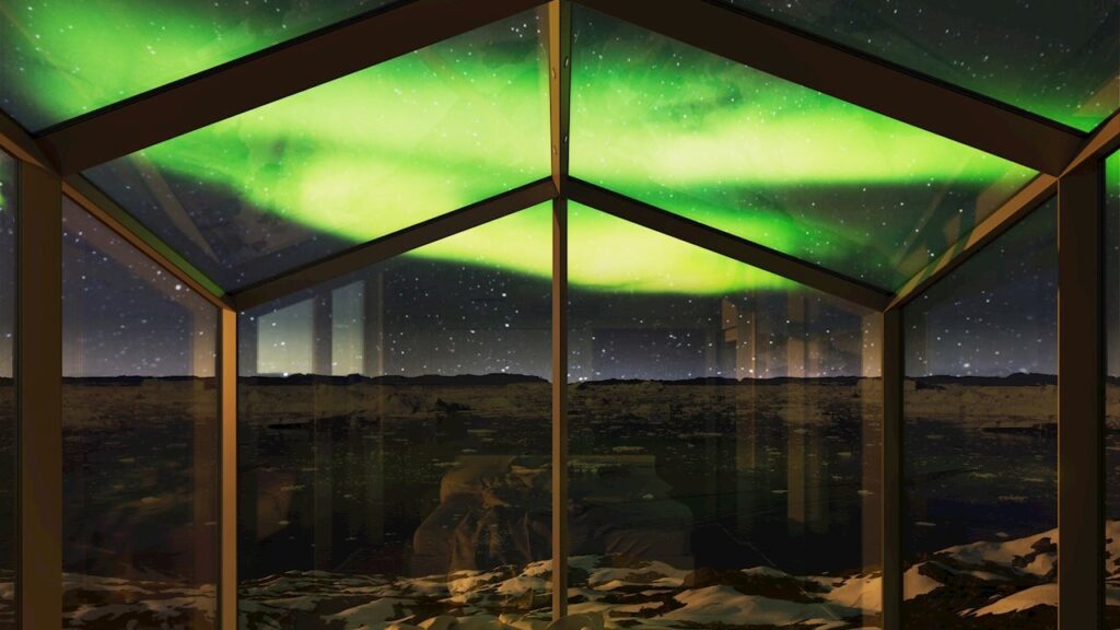 ​Vistas de la aurora boreal: la automatización de edificios KNX se encarga de los iglús de cristal en condiciones exigentes