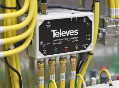 ABB logra una reducción del 16% en el consumo energético de Televés
