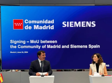 Siemens y la CAM firman un acuerdo para impulsar el talento industrial en Madrid