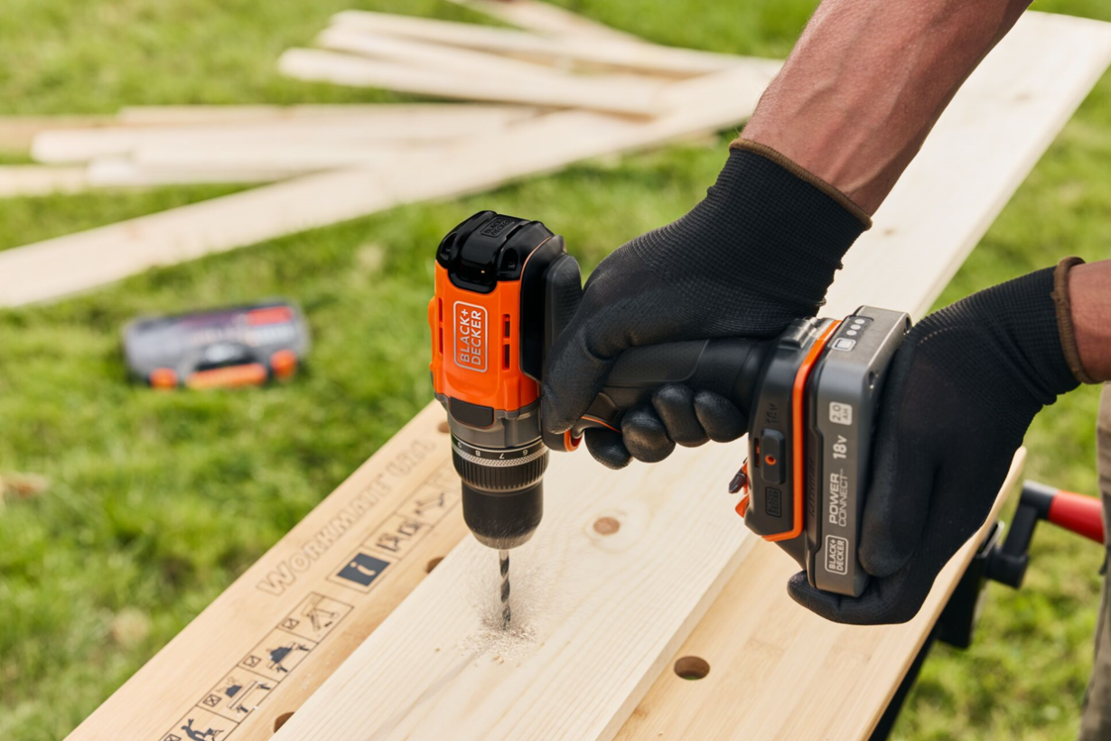 Descubre la nueva generación de taladros BLACK+DECKER®, diseñados pensando en la sostenibilidad