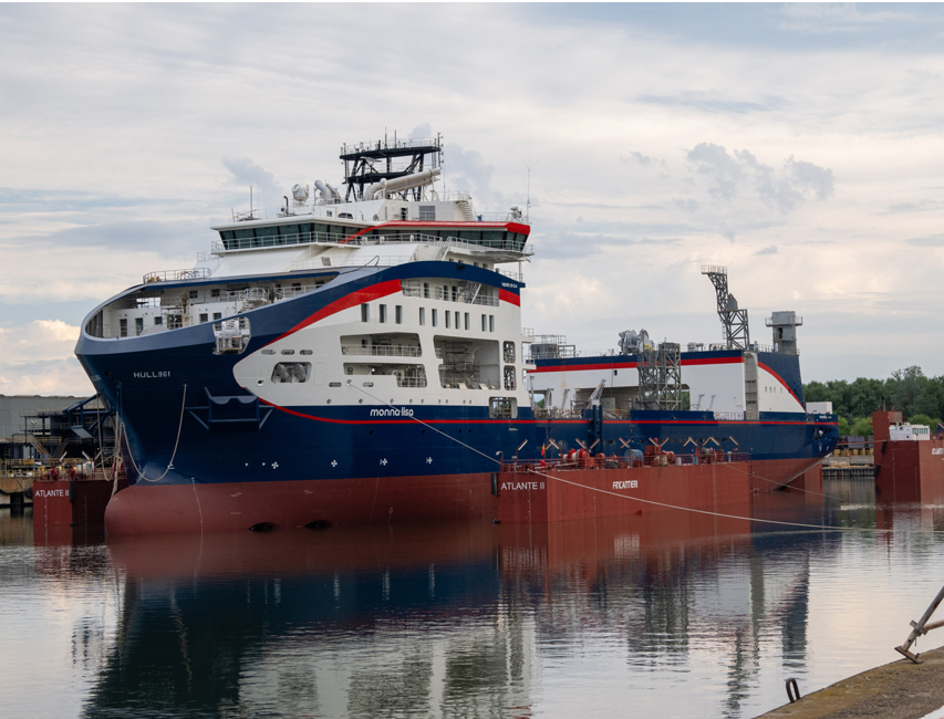 Instalación de cable submarino a una profundidad récord de 2150 metros