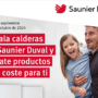 Productos sin coste con las calderas Saunier Duval