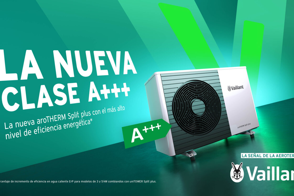 Vaillant amplía su gama de aerotermia con la nueva aroTHERM Split plus