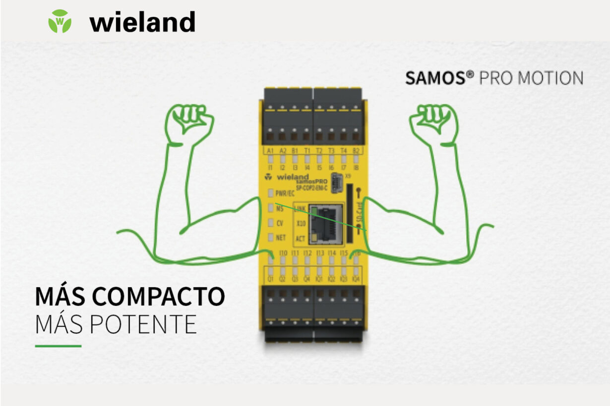 Wieland Electric presenta samos© PRO MOTION