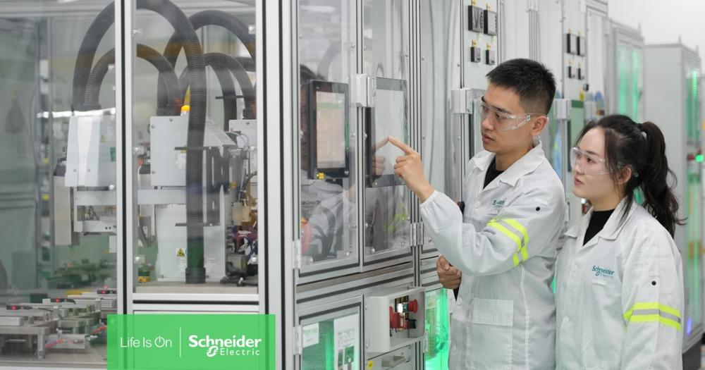 El Foro Económico Mundial reconoce la fábrica de Schneider Electric en Wuxi (China) como Sustainability Lighthouse