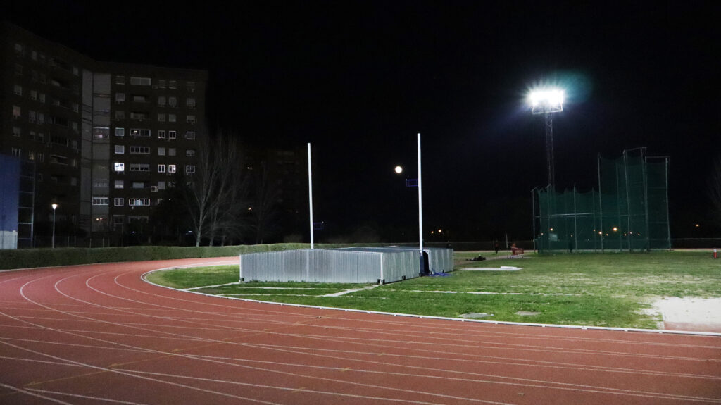 LEDVANCE moderniza la iluminación de la pista de atletismo Europa, Casa del Reloj y Casa Consistorial en Leganés