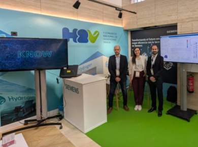 Siemens muestra en el Congreso Nacional H2V su porfolio digital para la industria del hidrógeno