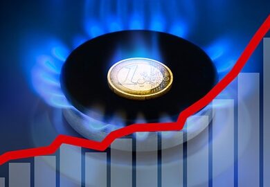 El gas encarece el precio de la electricidad un 30% en un año