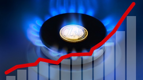 El gas encarece el precio de la electricidad un 30% en un año