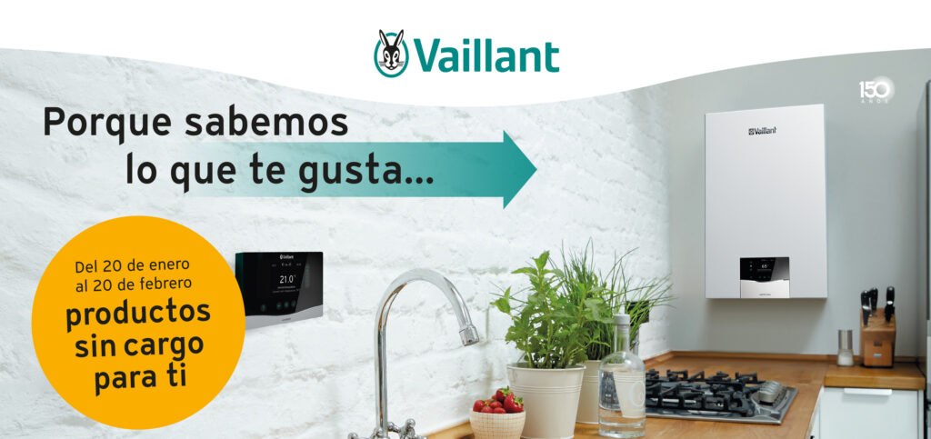 Nuevas promociones de calderas Vaillant para profesionales y usuarios finales