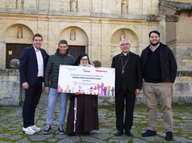 Schneider, Miguélez y Jarama colaboran en la rehabilitación del Monasterio de Santa Clara en Palencia