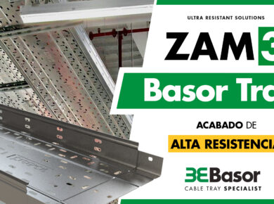 Basor Electric lanza ZAM3K: el nuevo acabado de alta resistencia para bandejas de chapa (Ultra High Resistance)