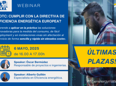 Convierte la EED en una ventaja competitiva: claves prácticas en el webinar de Socomec